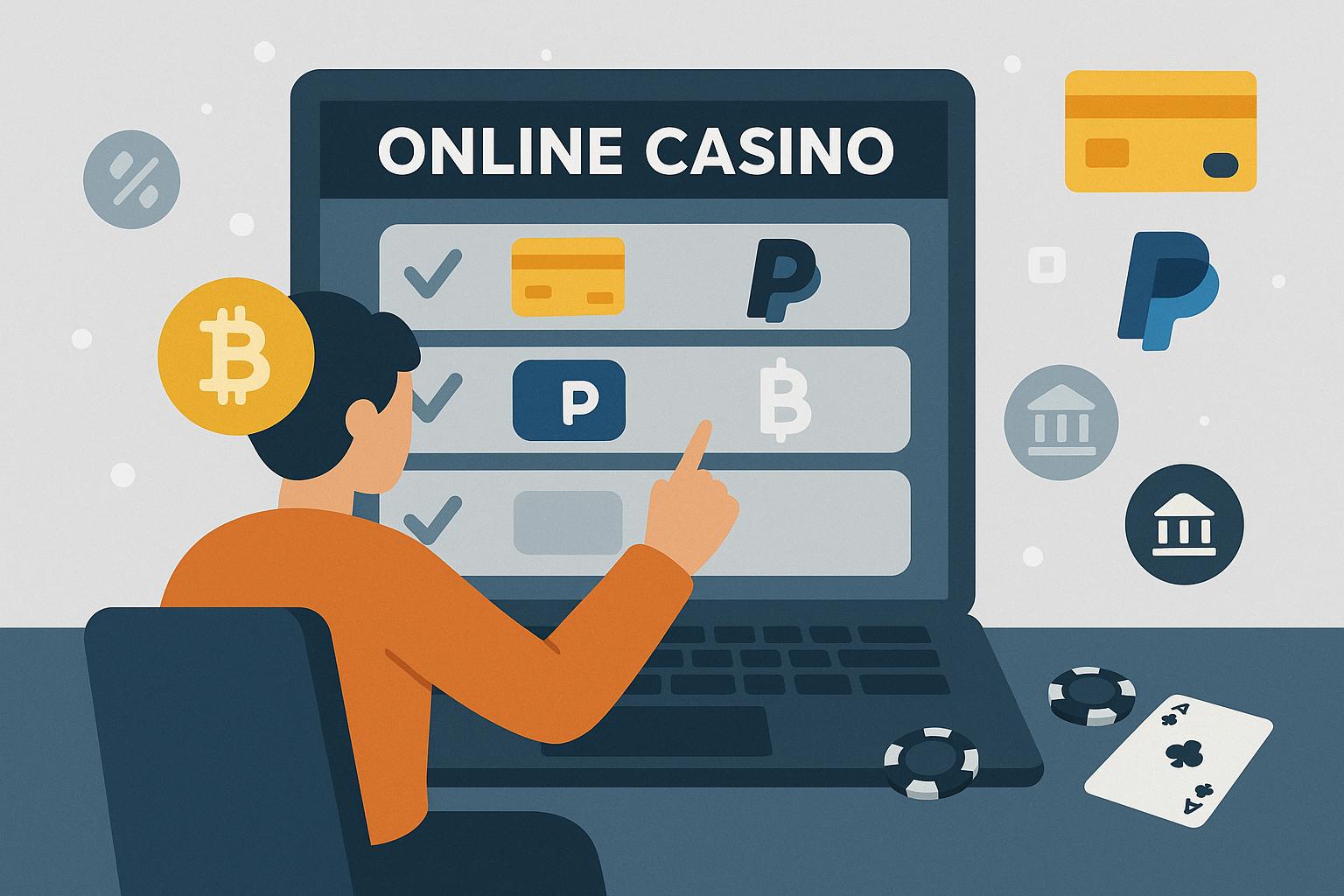 How to manage multiple payment methods in online casinos.
