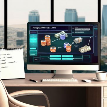How to manage withdrawal limits at online casinos.