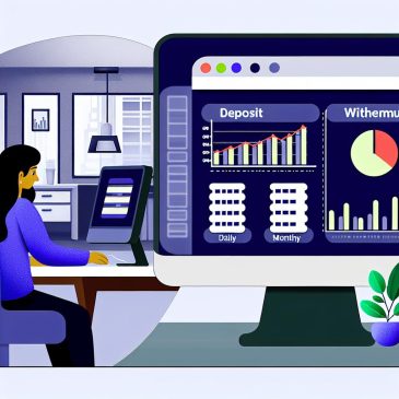 How to track your deposit and withdrawal history.