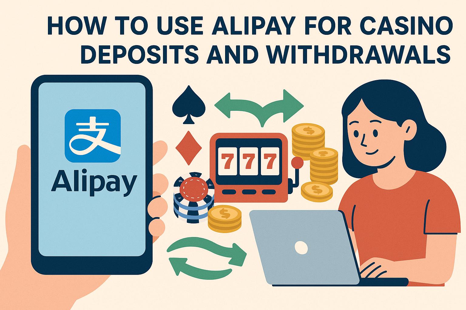 How to use Alipay for casino deposits and withdrawals.