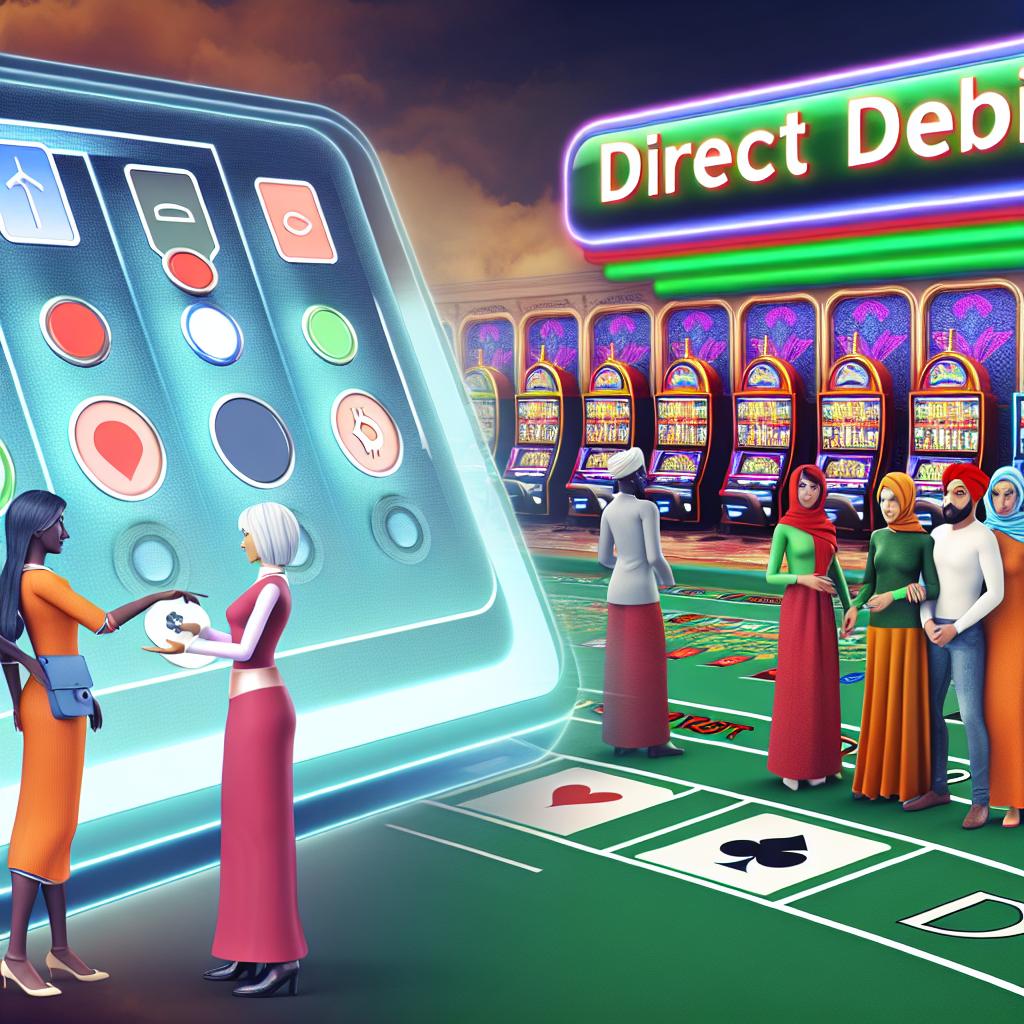 How to use a casino’s direct debit feature.