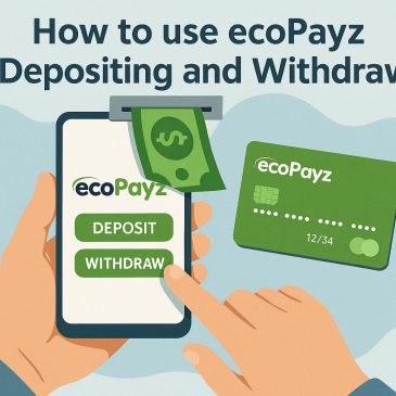 How to use ecoPayz for depositing and withdrawing.