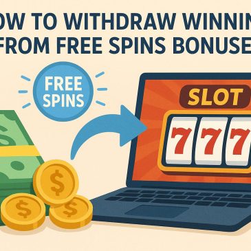 How to withdraw winnings from free spins bonuses.