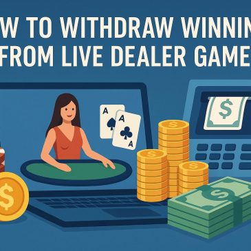 How to withdraw winnings from live dealer games.