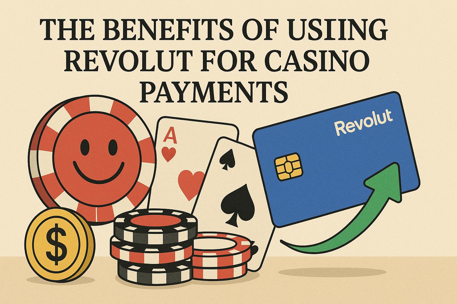The benefits of using Revolut for casino payments.