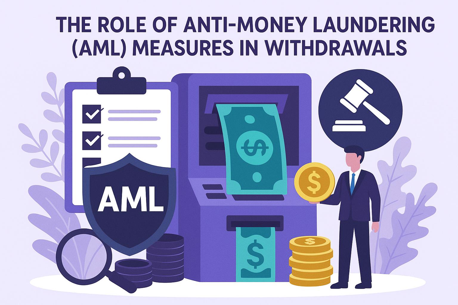 The role of anti-money laundering (AML) measures in withdrawals.