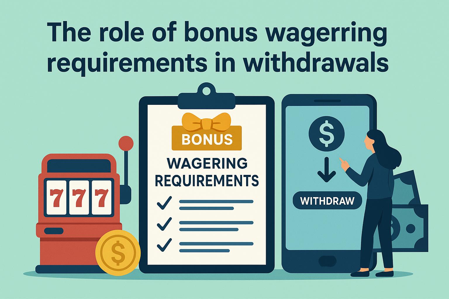 The role of bonus wagering requirements in withdrawals.